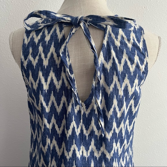 J. Crew Abstract Chevron Dress - Picture 5 of 7